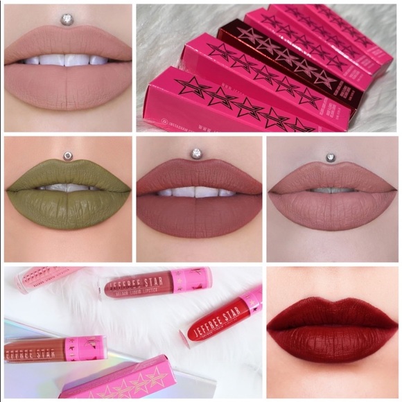 NEW! JEFFREE STAR ⭐️ VELOUR LIQUID LIPSTICK Cut Throat Love Dark Brick Red - Picture 13 of 16